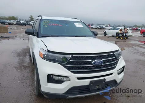 2021 Ford Explorer Xlt z USA, uszkodzony, nr VIN 1FMSK7DH2MGA04796
